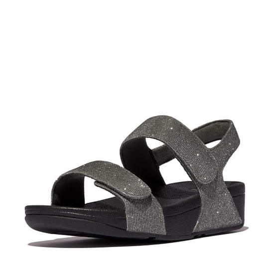 FitFlop Lulu adjustable shimmerlux back-strap sandals - Image 1