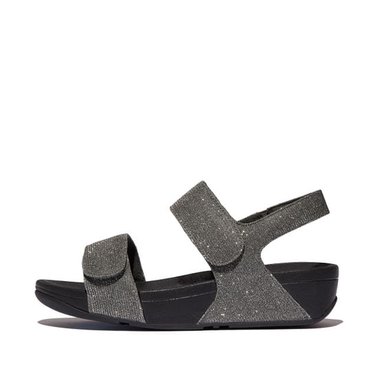 FitFlop Lulu adjustable shimmerlux back-strap sandals - Image 3