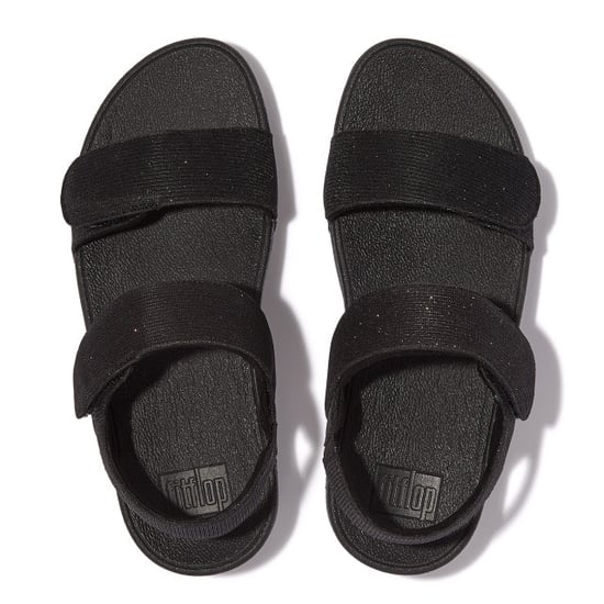 FitFlop Lulu adjustable shimmerlux back-strap sandals - Image 5