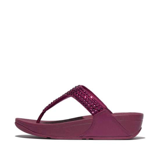FitFlop Lulu maxi-crystal toe-post sandals - Image 2