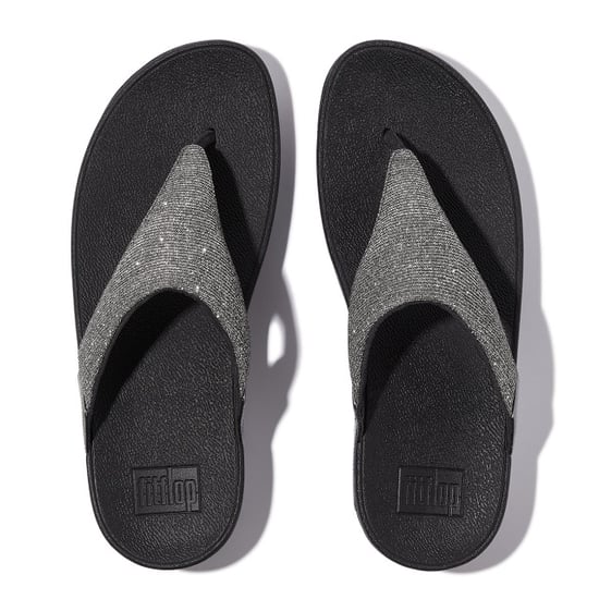 FitFlop Lulu shimmerlux toe-post sandals - Image 2