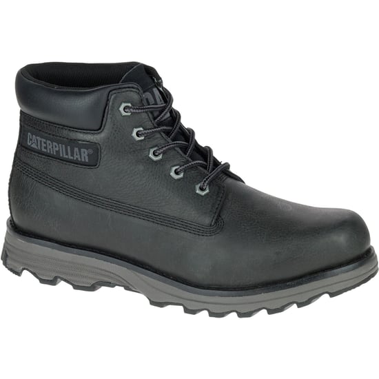 CAT Lifestyle Oprichter Nubuck Leren Zwarte Heren Enkellaarzen - Image 1
