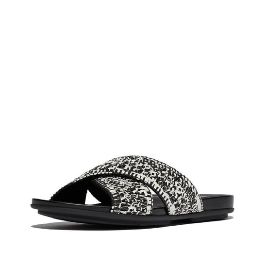FitFlop Gracie woven cross slides - Image 3