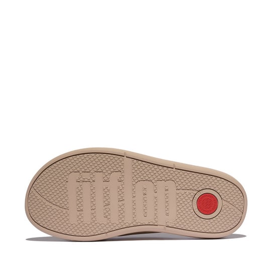 FitFlop Iqushion d-luxe padded leather cross slides - Image 5