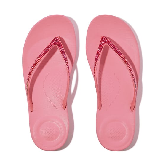 FitFlop Iqushion ombre sparkle flip-flops - Image 3