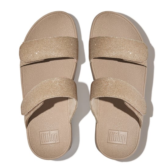 FitFlop Lulu adjustable shimmerlux slides - Image 2