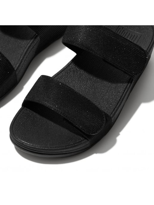 FitFlop Lulu adjustable shimmerlux slides - Image 6