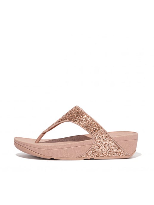 FitFlop Lulu glitter toe-thongs - Image 3