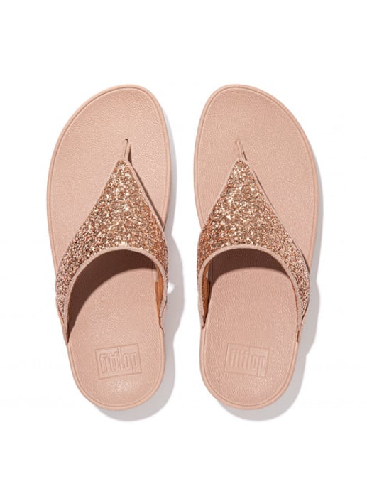 FitFlop Lulu glitter toe-thongs - Image 5