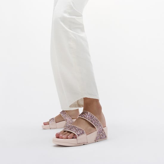 FitFlop Lulu multi-tonal glitter slides - Image 6