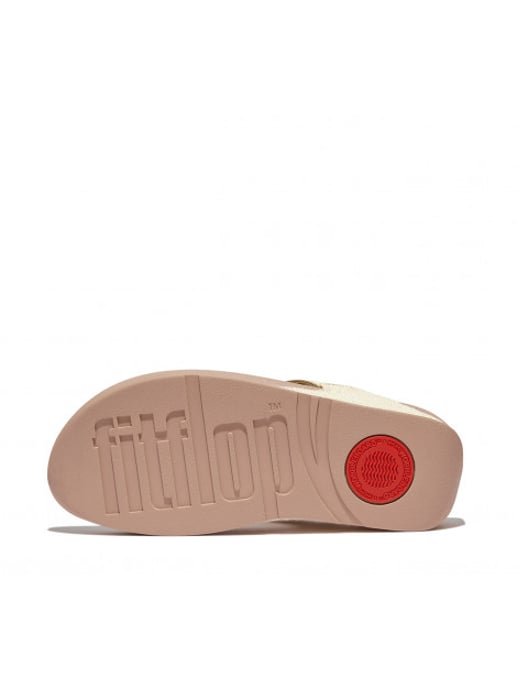 FitFlop Lulu shimmerweave toe-post sandals - Image 5