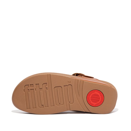 FitFlop Lulu verstelbare leren toepost slippers - Image 5