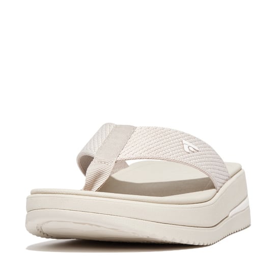 FitFlop Surff two-tone webbing toe-post sandals - Image 1