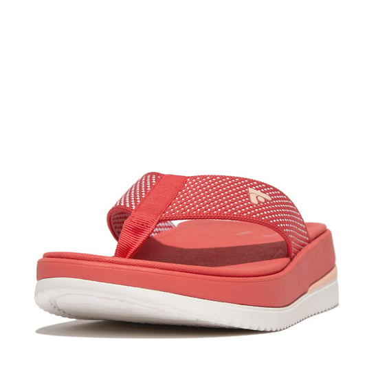 FitFlop Surff two-tone webbing toe-post sandals - Image 1