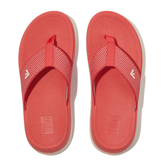 FitFlop Surff two-tone webbing toe-post sandals - Image 4