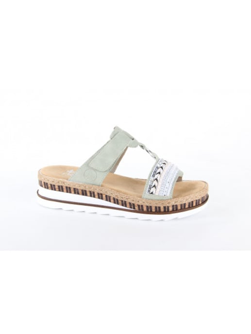 Rieker V79m6-52 dames slippers - Image 1