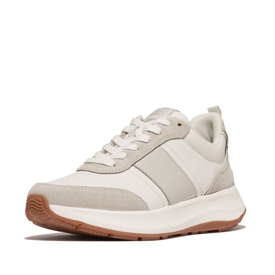FitFlop F-mode flow sneaker leather & suede mix - Image 2