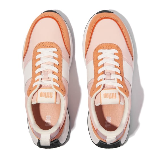FitFlop F-mode flow sneaker nylon & suede mix - Image 5