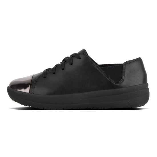 FitFlop F-sporty™ mirror-toe sneaker leather - Image 4