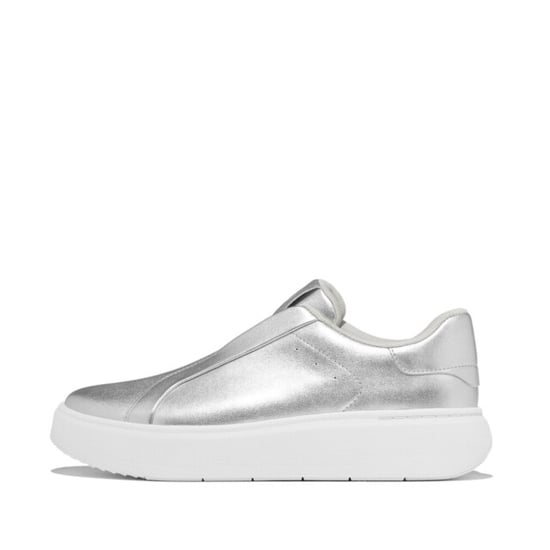 FitFlop Rtg leather laceless sneakers - Image 5