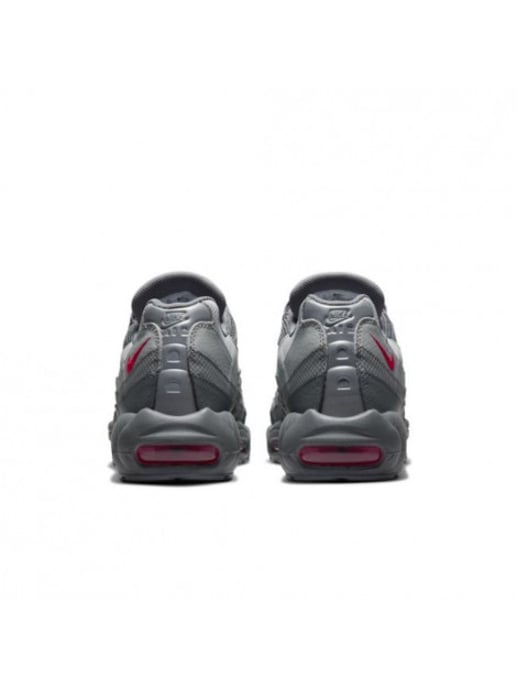 Nike Air Max 95 Essential Smoke Grey Red unisex - Image 3