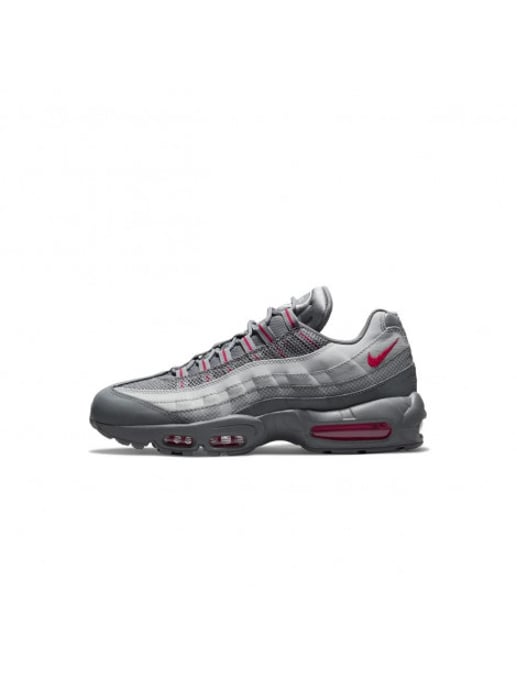 Nike Air Max 95 Essential Smoke Grey Red unisex - Image 6