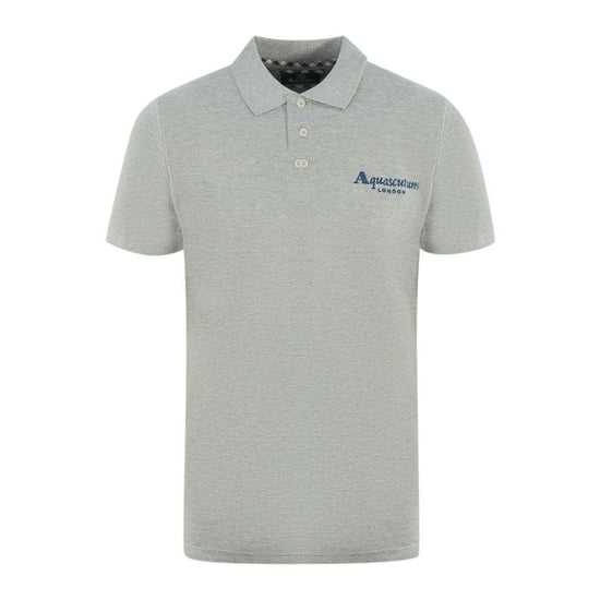 Aquascutum Volwassen unisex poloshirt London 1851 (Grijs) - Image 1