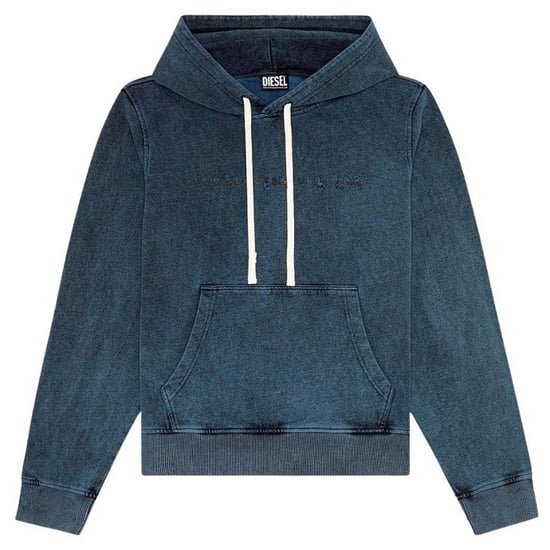 Diesel Mens Faded Hoodie (Dark Grey) - Image 1
