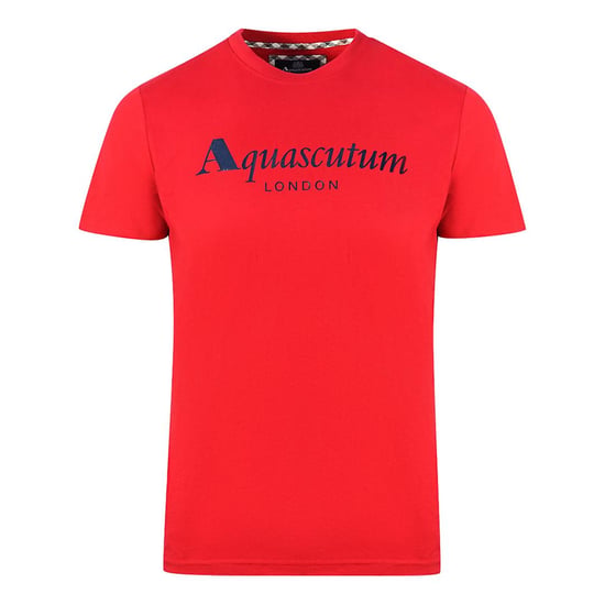 Aquascutum Heren London T-Shirt (Rood) - Image 1