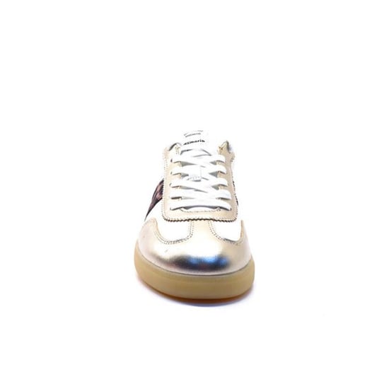 Tamaris Dames Witte Luipaardleren Sneakerschoenen - Image 4
