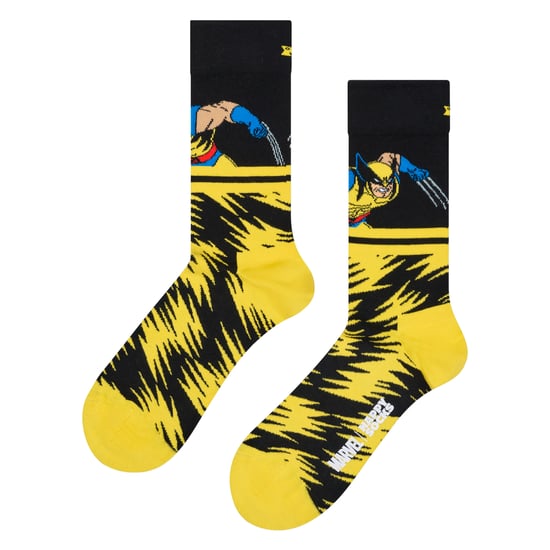 Mannen Wolverine Sokken | Marvel X-Men Superheld Sokken | Cadeau Idee - Image 1