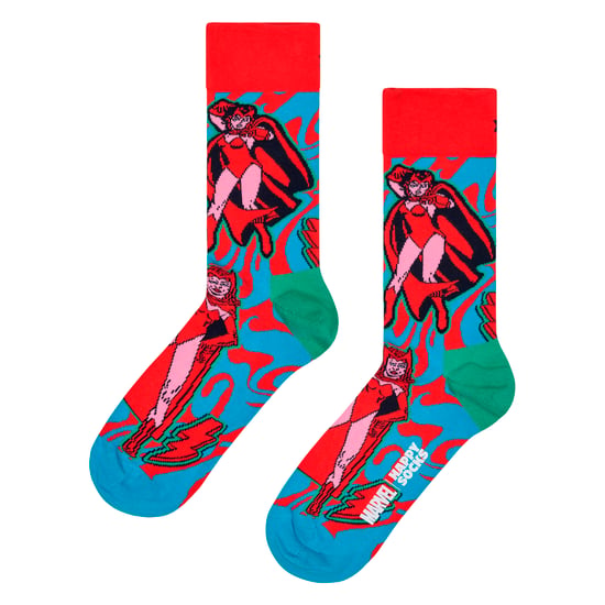 Mens Marvel Scarlet Witch Novelty Socks | Gift Idea - Image 1
