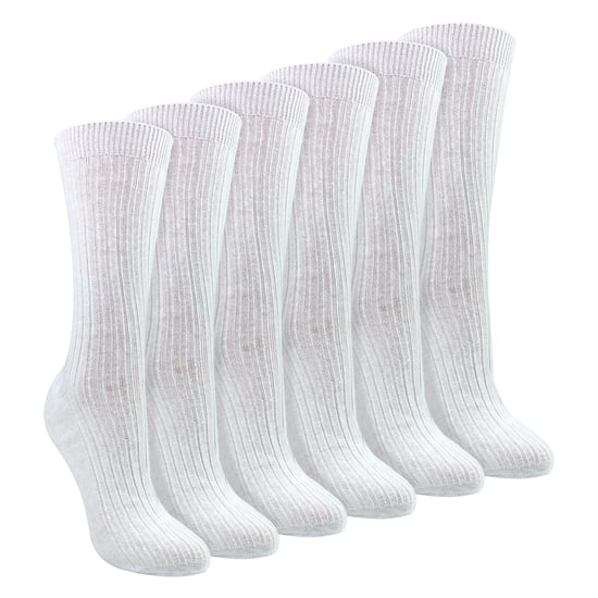 Dam 6-pack 100% bomull andningsbara mjuka strumpor - Image 1