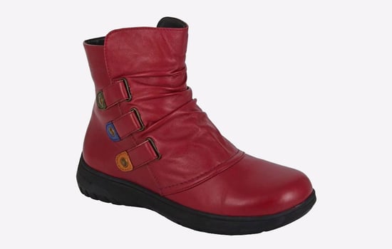 Mod Comfys Raptor Wide Fit Womens Ankle Boots - Image 1