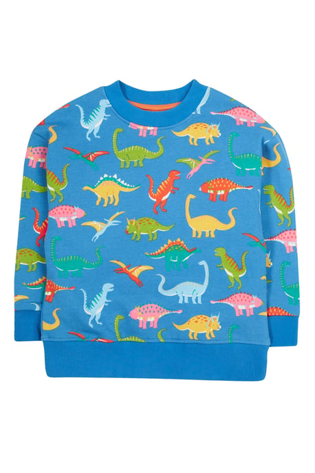 Frugi Boys Superb Sweatshirt - Blue - Image 1