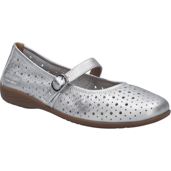 JOSEF SEIBEL Dames Ballerina Fenja 41 in zilver - Image 1