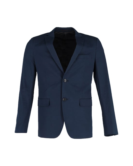 Theory Enkele-Knoop Blazer in Marineblauw Polyester - Image 1