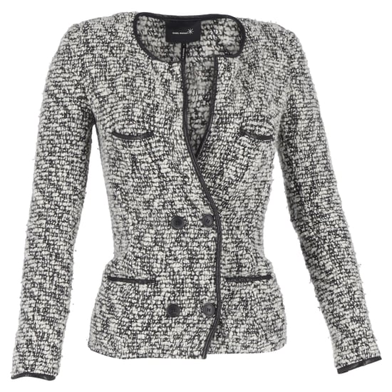 Isabel Marant Tweed Jacket in Grey Virgin Wool - Image 1
