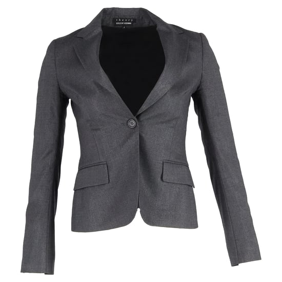 Theory blazer i grå ull - Image 1