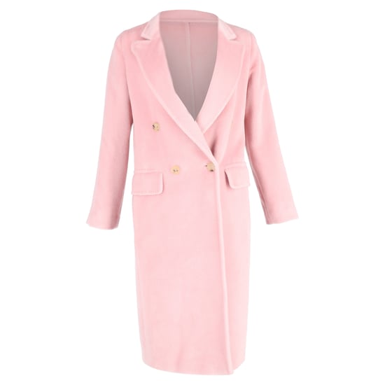 Max Mara Dubbelzijdige Jas in Roze Wol - Image 1