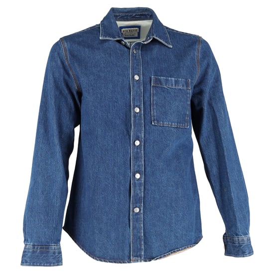 Acne Studios Blå Konst Denim Shirt in Blauw Katoen - Image 1