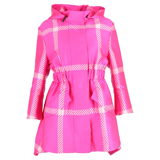 Fendi Pop Tartan Regenjas met Capuchon in Roze Polyester - Image 1