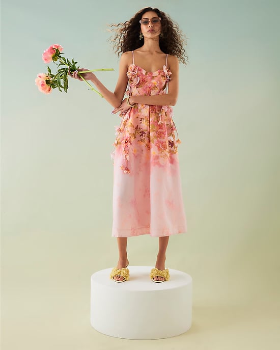 pink floral dress river island Buy River Island Pink 3D Floral Belted Mini Dress from Next USA