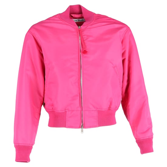 Acne Studios Bomberjack in Roze Nylon - Image 1