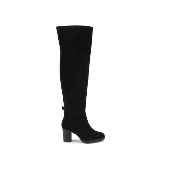 KG Kurt Geiger Suede Sage High Leg Otk Boots - Image 1
