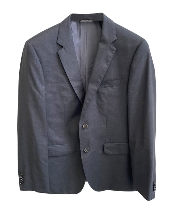 Hugo Boss The Rider Suit Set in Black Wool - Image 1