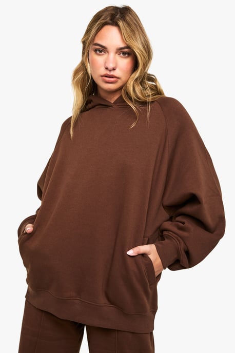 Raglan Seam Oversized Hoodie - Image 1