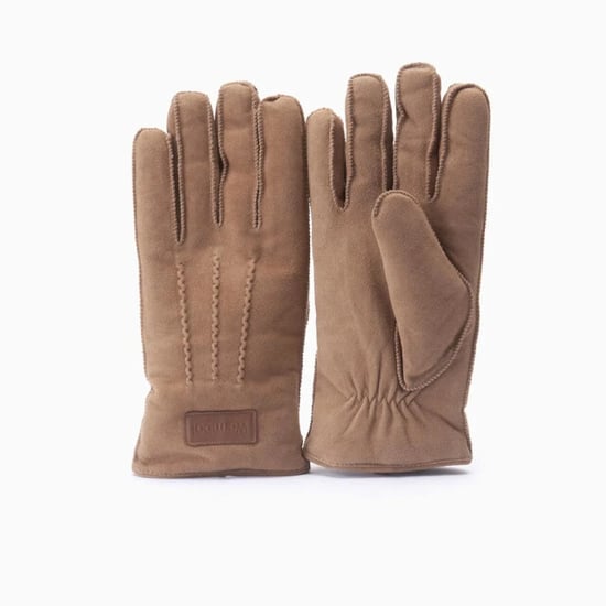 Warmbat Gloves men glo 4090 goat suede 25 cognac - Image 2