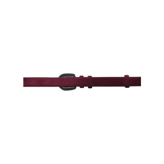 Grace & Mila Scotland faux suede riem bordeaux - Image 3