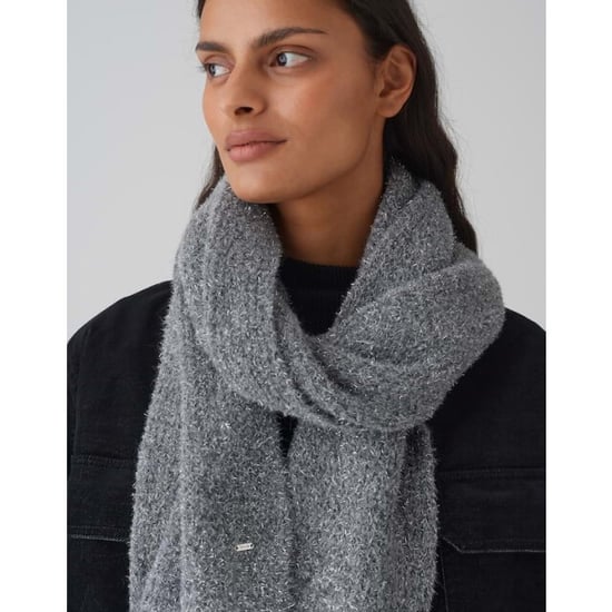 Opus Aglezi scarf 10240111875284 zilverkleurig - Image 2